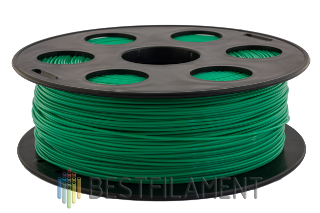 3D Yazicilar için Bestfilament Yeşil PLA filament  1 kg (1,75 mm)