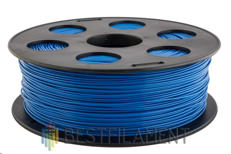 Blue ABS filament for 3D printers Bestfilament 1 kg (1,75 mm)