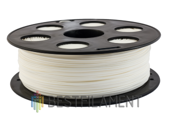 Bestfilament white PLA plastic for 3D printer 1 kg (1.75 mm)