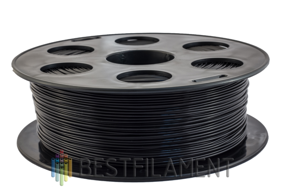 Black PETG filament Bestfilament for 3D Printers 1 kg (1,75 mm)