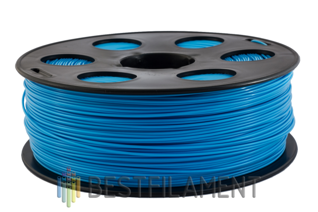 Light Blue PLA Plastic Bestfilament for 3D-printers, 1 kg (1.75 mm)